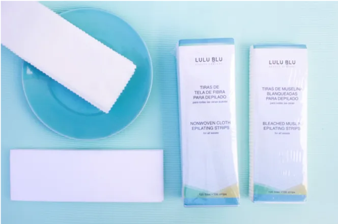 Tiras de Tela de Fibra Lulu Blu
