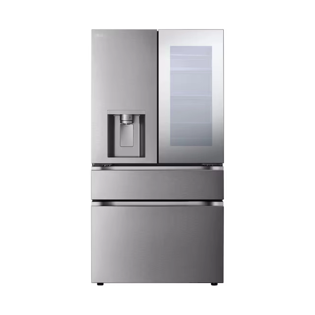 Refrigeradora LG/ French door/ 29'/ Instaview Door in Door/ Craft Ice/ Gris