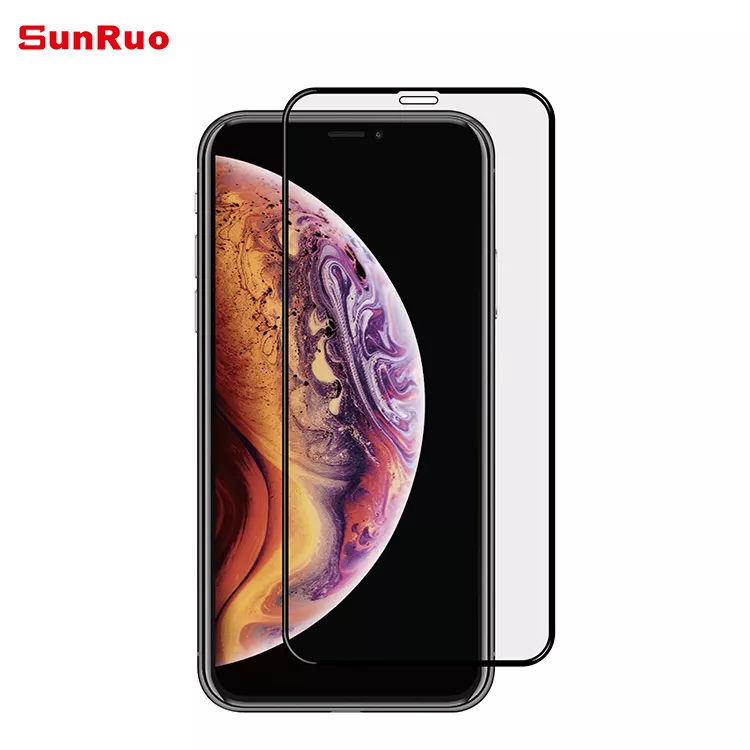 Vidrio Templado Sunruo para iPhone 11 Pro Max 2.5D Privacidad