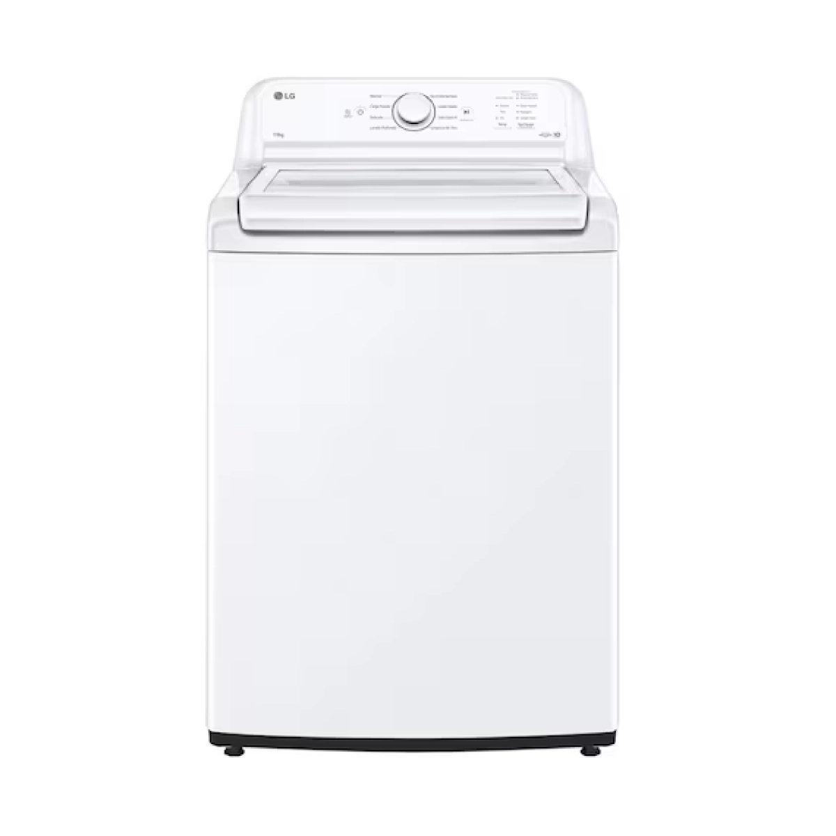 Lavadora LG/ Carga Superior/ 19 Kg/ Tecnología 4 Way/ Con Agitador/ Blanca