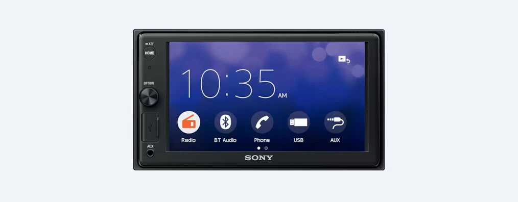 Radio Sony/ Con Pantalla Táctil/ 6.2"/ Para Carro/ Negro
