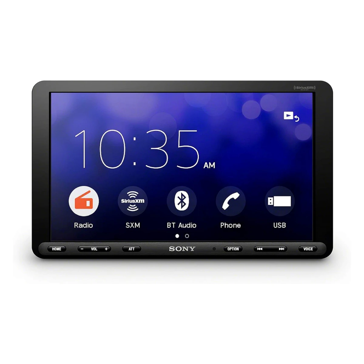 Pantallas para Vehículo Sony/ XAV-AX8000/ 9"/ Bluetooth/ Negra