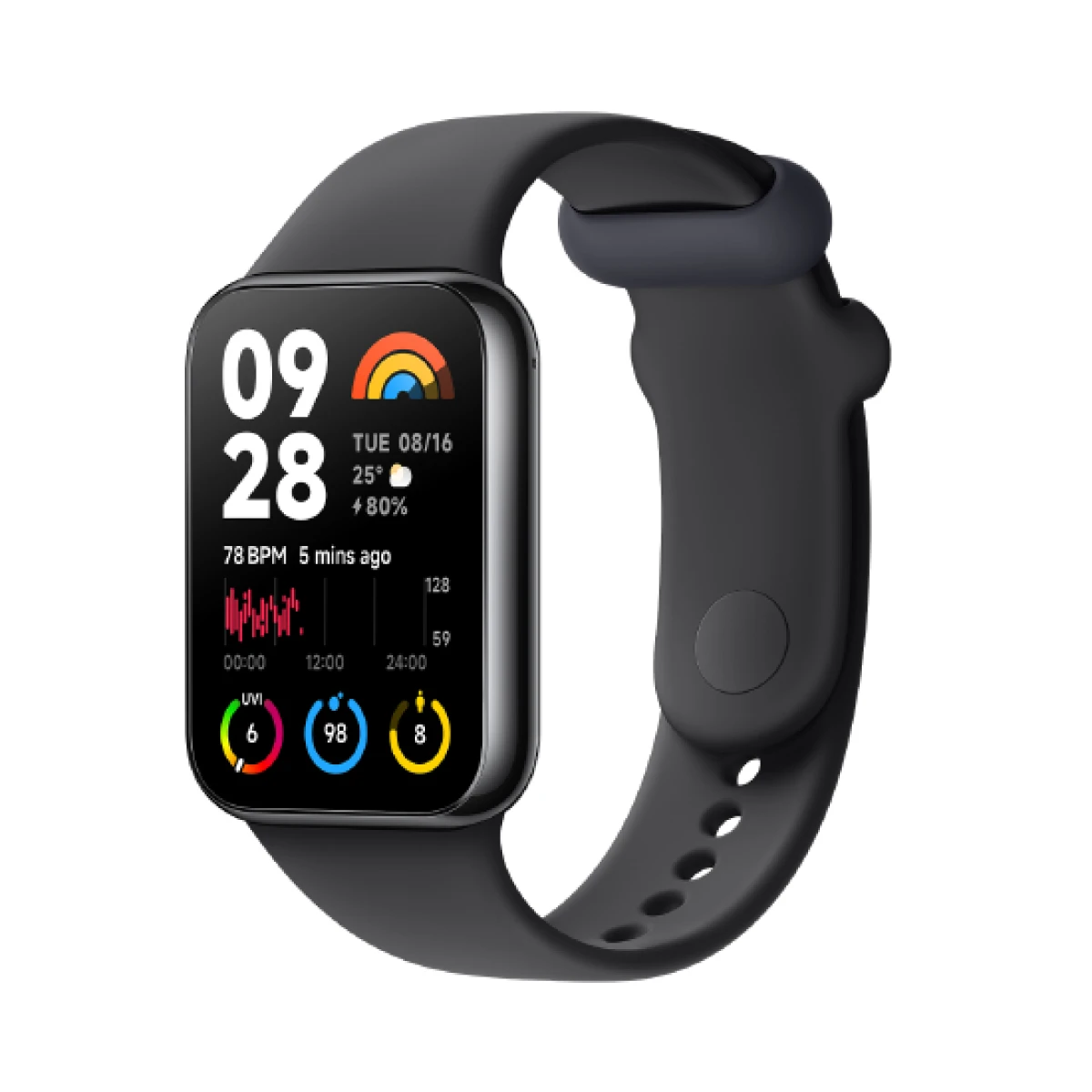 Smartband Xiaomi/ Smart Band 8 Pro/ Negra
